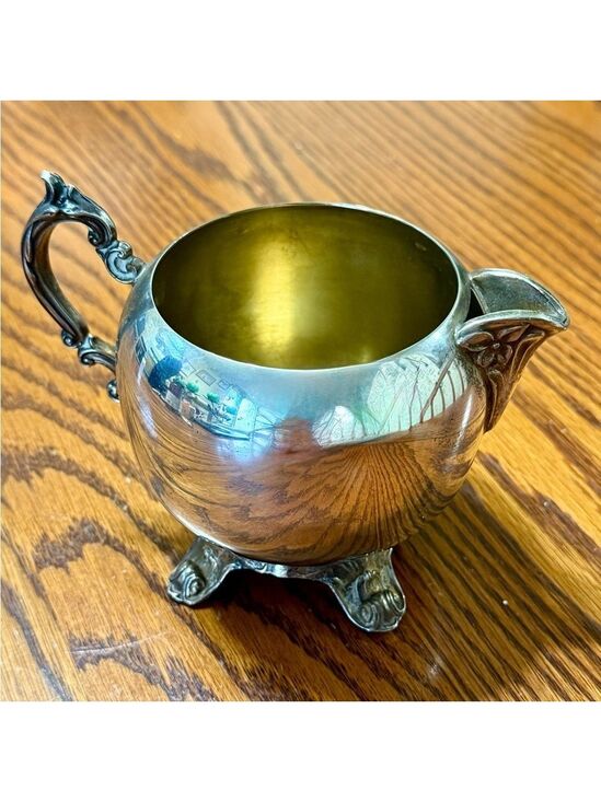 FB Rogers Other - FB Rogers Silver Plated Creamer Ornate Handle Vintage